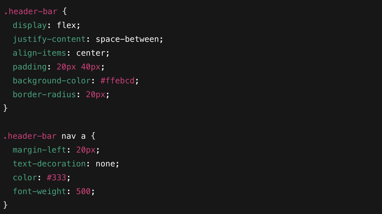 Final UI result code example